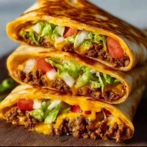 Healthy and delicious keto crunchwraps recipe for low-carb indulgence