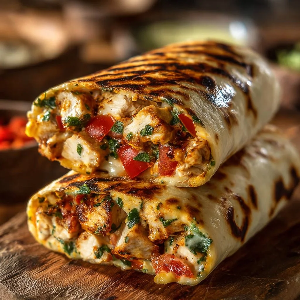 Home 2 Chipotle Ranch Grilled Chicken Burrito