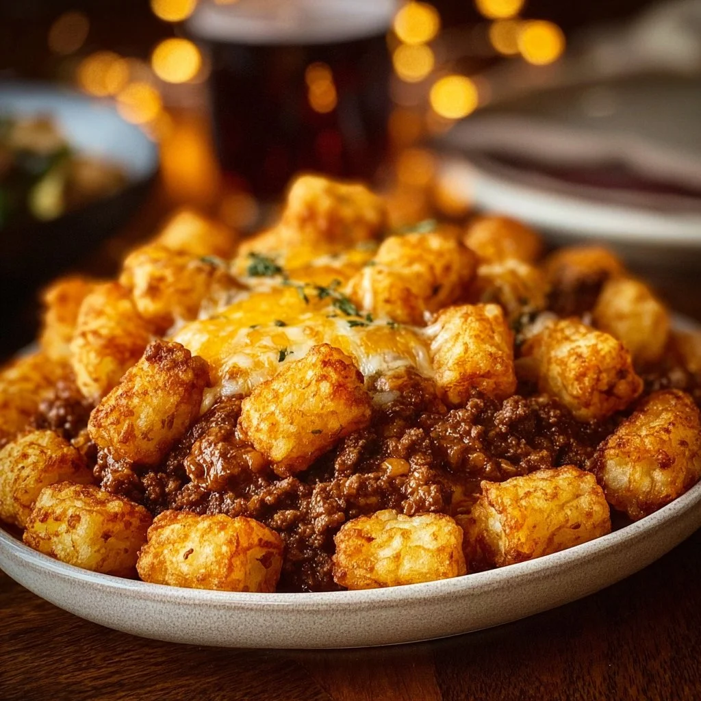 Home 3 Tater Tot Casserole