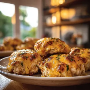 Delicious 4-Ingredient Ranch Chicken Bake fresh from the oven