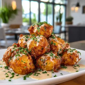 Cheddar Ranch Chicken Tater Tot Bake topped with crispy tater tots and melted cheese
