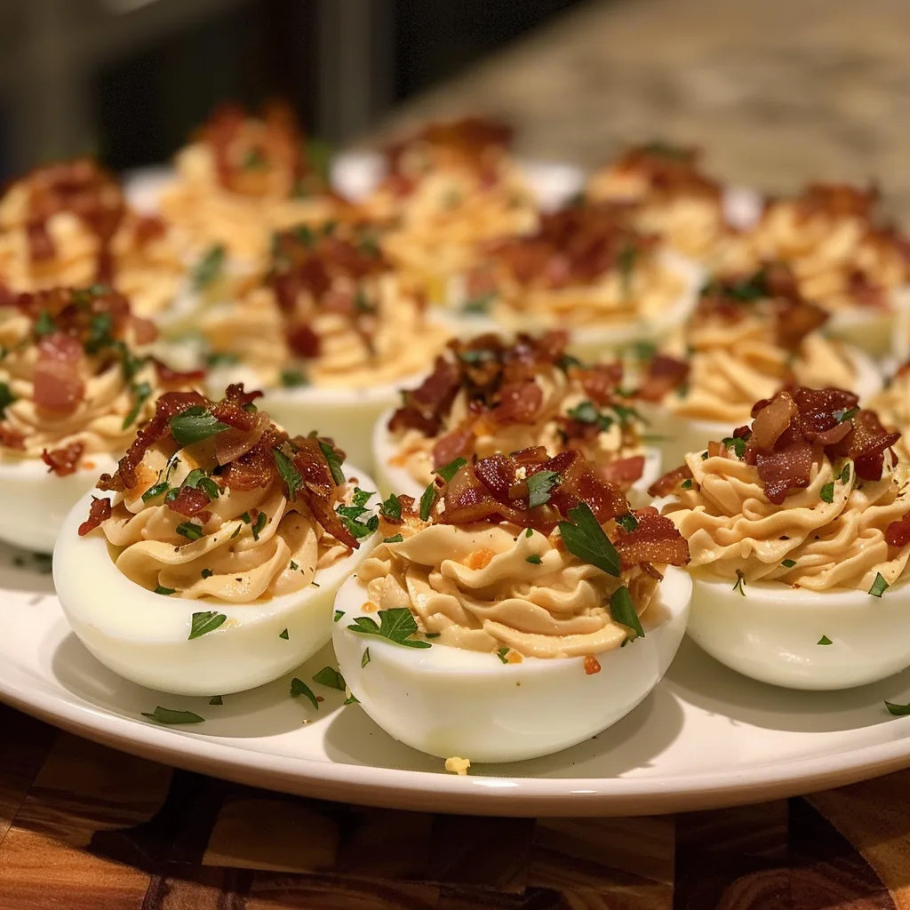 Bacon Deviled Eggs