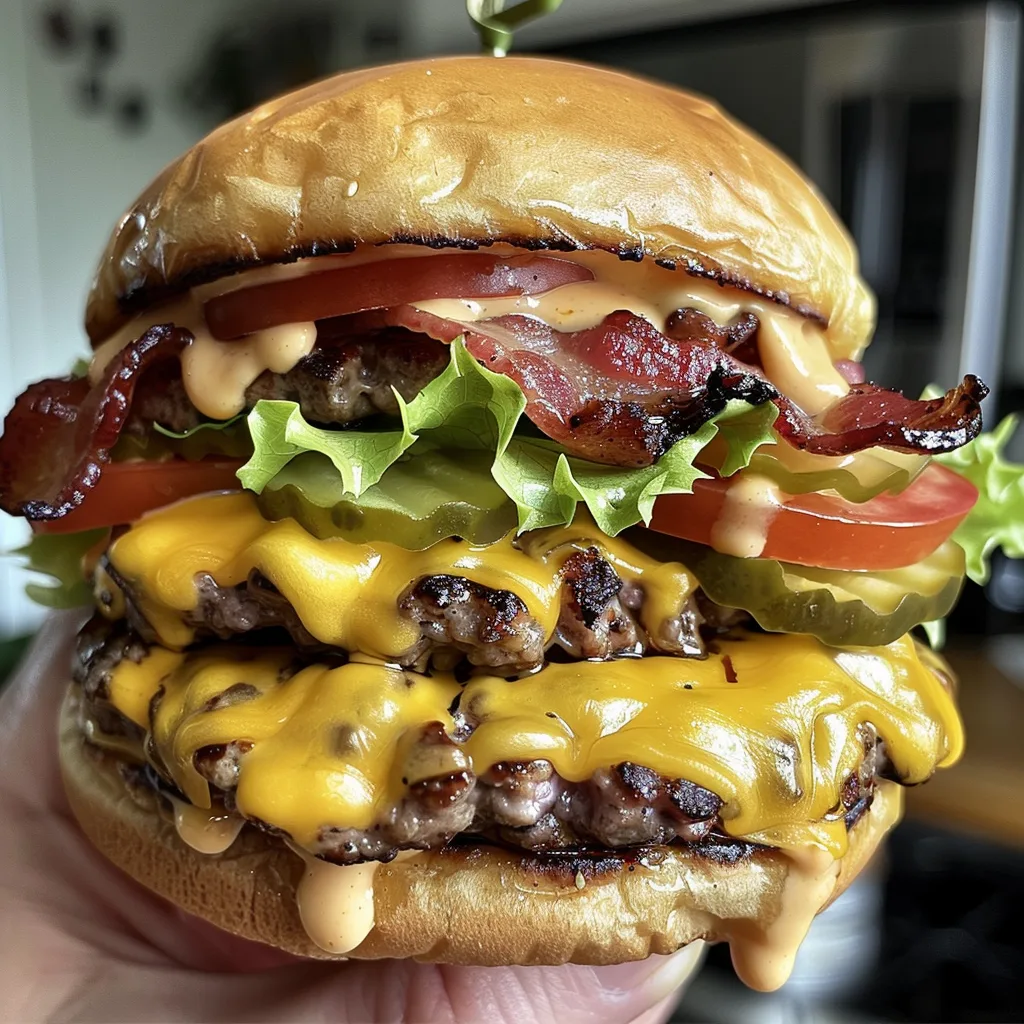 Ultimate Bacon Cheeseburger Recipe