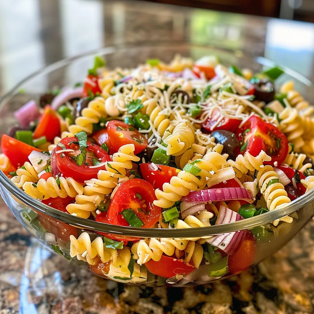 Classic Italian Pasta Salad