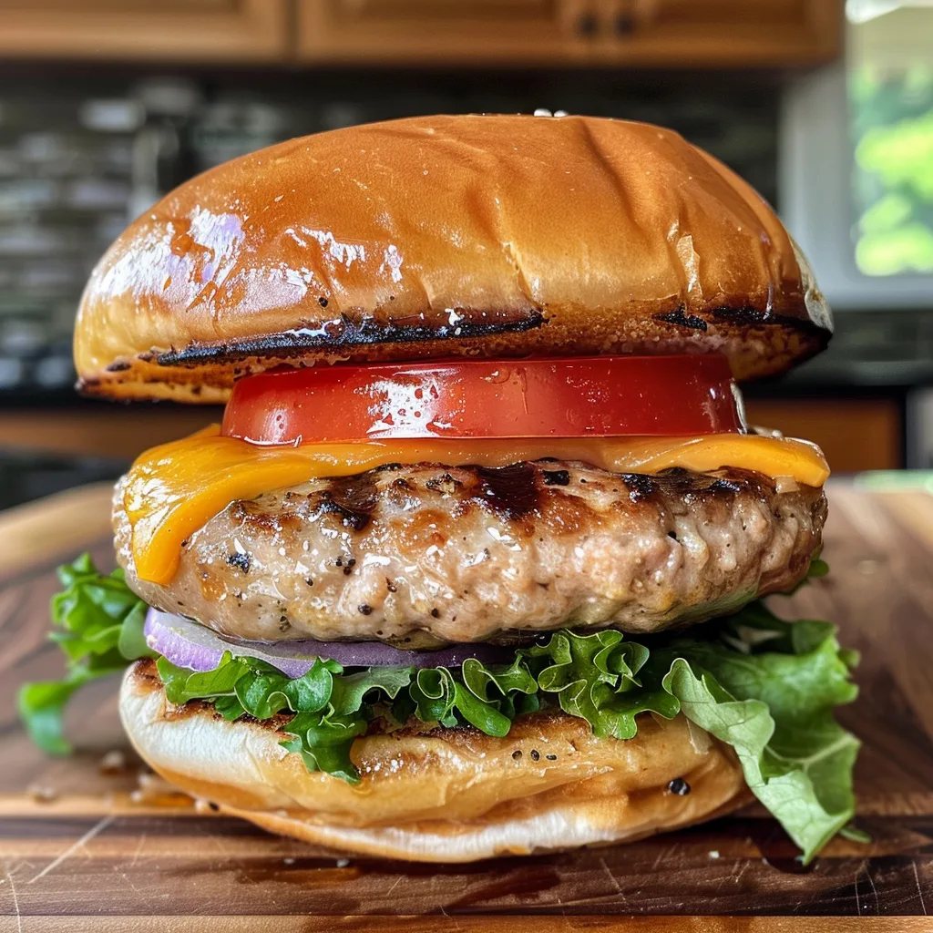 Turkey Burger Recipe – Juicy, Flavorful, and Easy