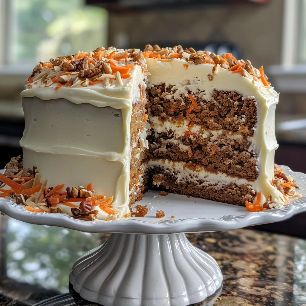 Carrot Cake with Cream Cheese Frosting