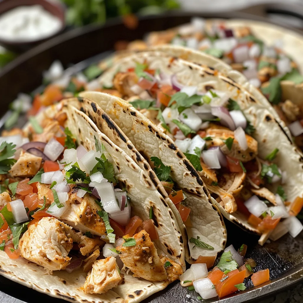Easy Chicken Tacos Recipe: Flavorful, Juicy, and Perfect for Any Night
