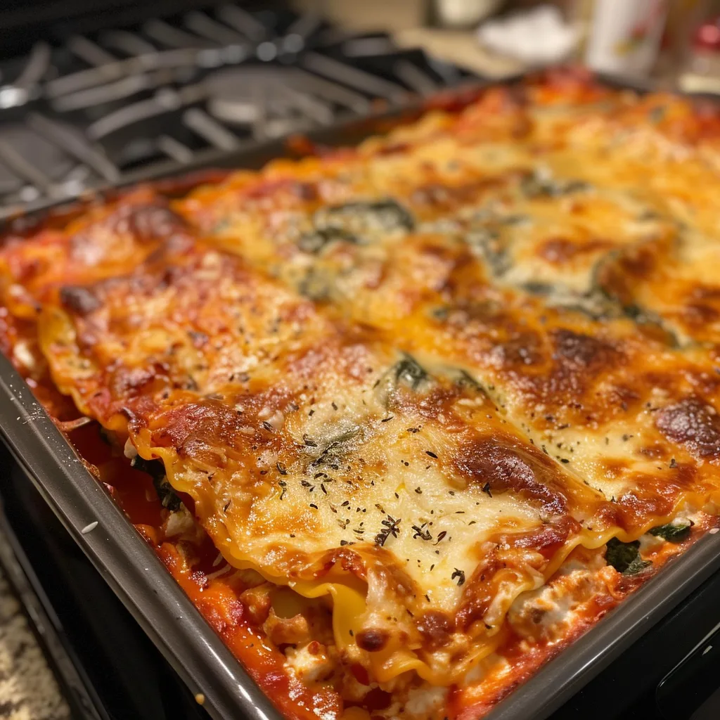 Spinach Ricotta Lasagna