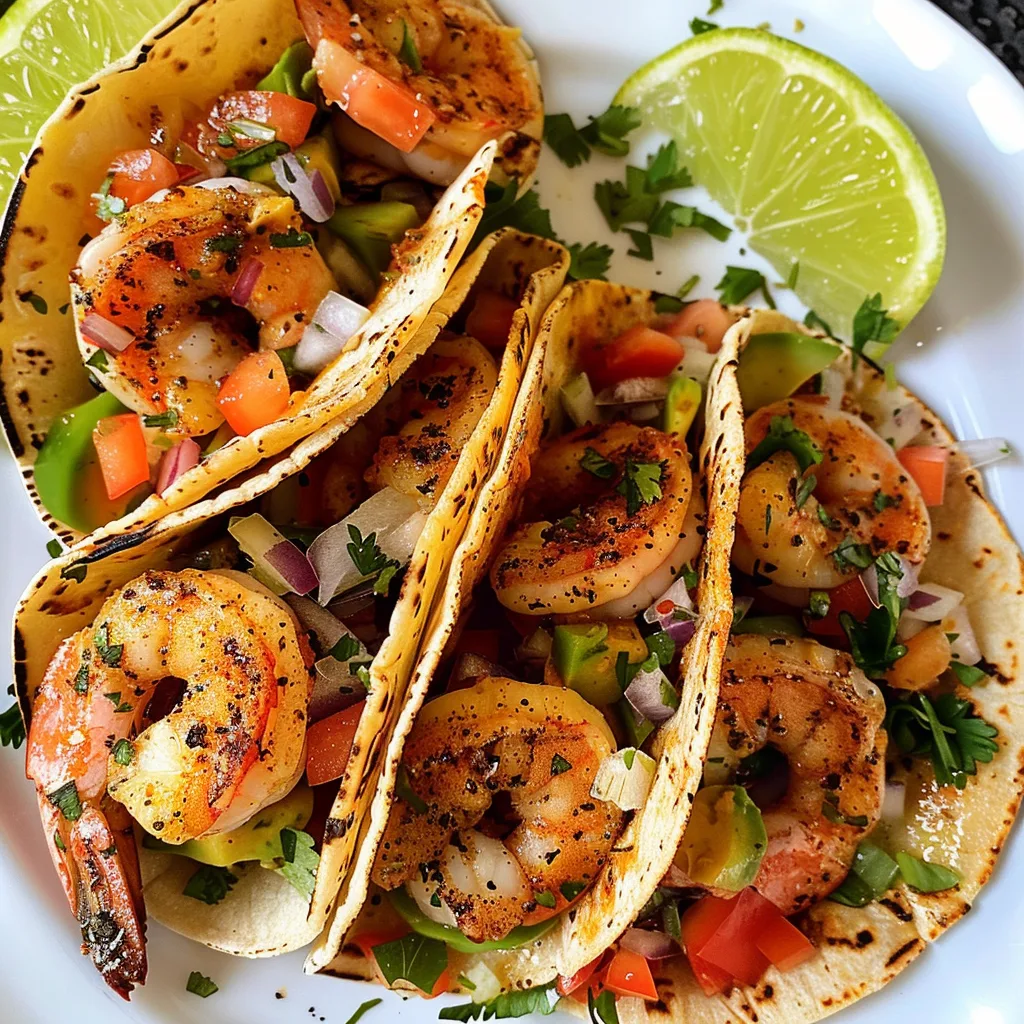 Easy Shrimp Tacos Recipe with Homemade Seasoning