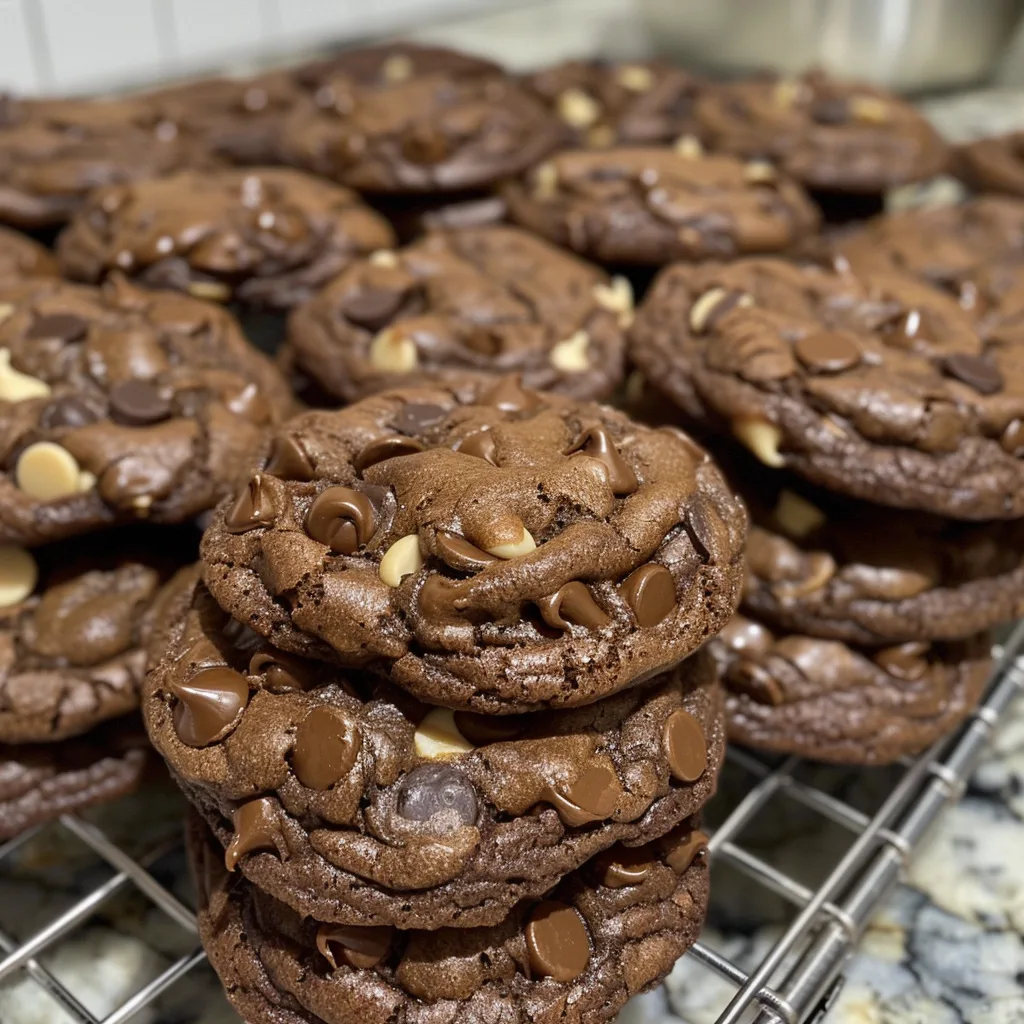 Double Chocolate Chip Cookies