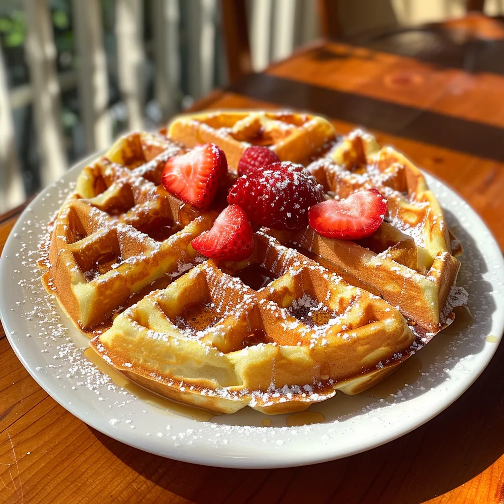Buttermilk Waffles: Light, Fluffy, and Golden Perfection