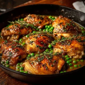 Juicy Ranch Chicken grilled to perfection, served with fresh herbs and sides.