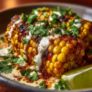 Slow Cooker Street Corn Chicken served in a bowl with fresh toppings.