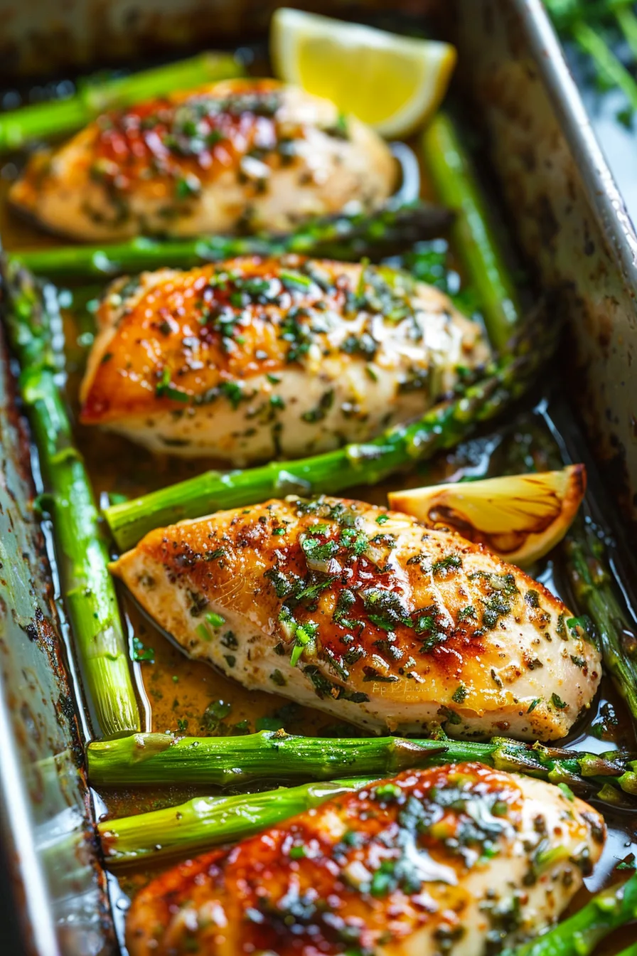 One-Pan Lemon Herb Chicken & Asparagus Bake – Quick Weeknight Dinner! 2 image 1775374613868