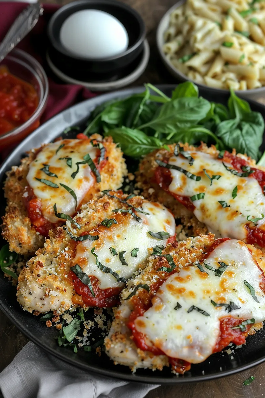 Crispy Baked Chicken Parmesan – Juicy, Cheesy & Easy Dinner! 2 image 1775374793983