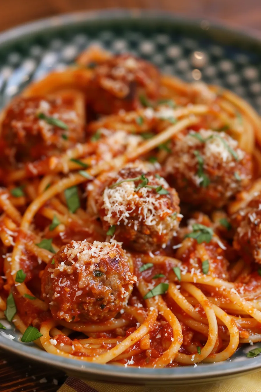 Spaghetti & Meatballs – Restaurant-Style Dinner at Home! 2 image 1775374904238