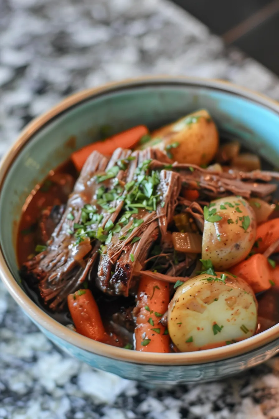 Slow Cooker Beef Pot Roast – Tender, Juicy & Set-It-&-Forget-It! 2 image 1775374994248
