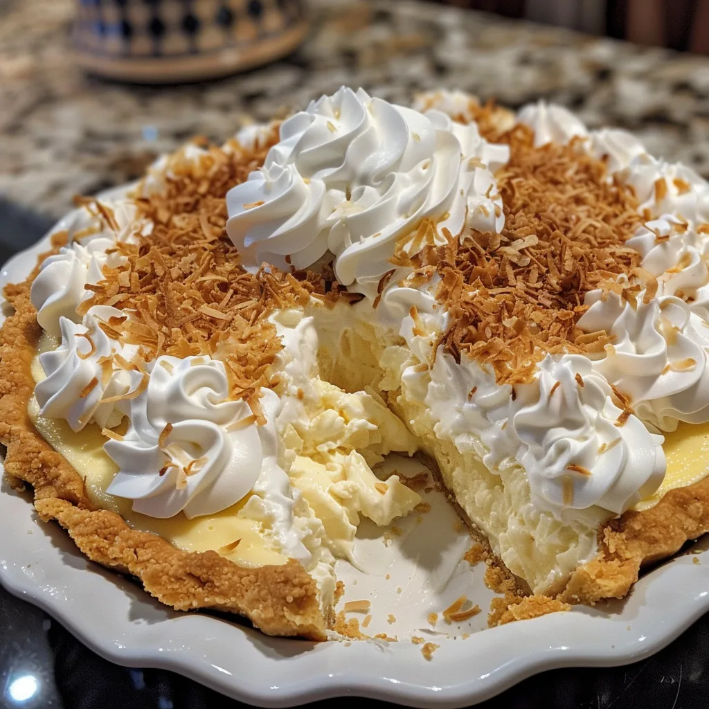 Classic Coconut Cream Pie – Creamy, Sweet & Perfect for Any Occasion!