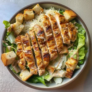 Grilled Chicken Caesar Salad with Spring Greens – Light, Fresh & Delicious! 3 Grilled Chicken Caesar Salad with Spring Greens – Light, Fresh & Delicious!
