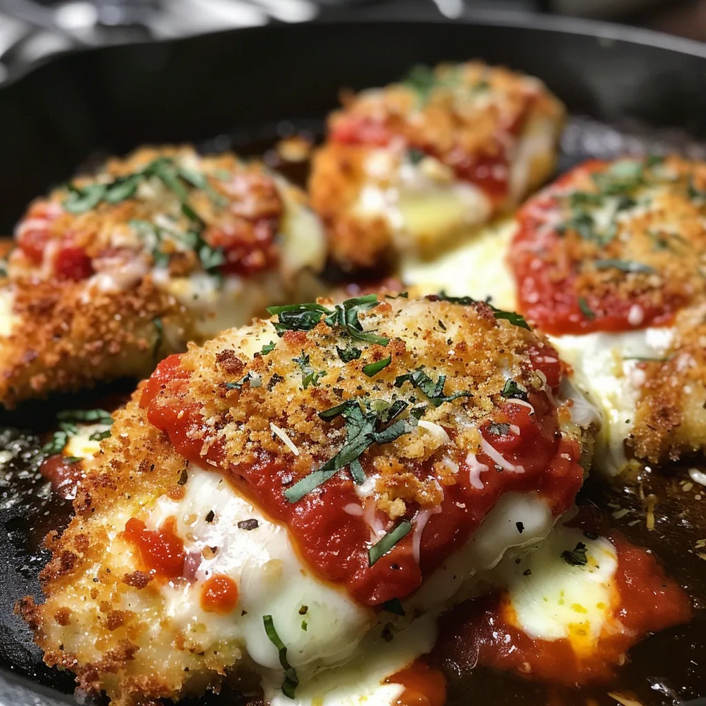 Crispy Chicken Parmesan – Juicy, Cheesy & Restaurant-Style at Home!