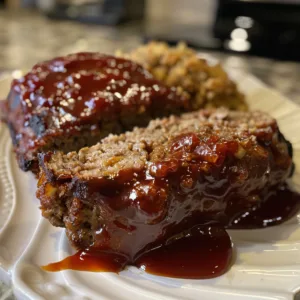 BBQ Glazed Meatloaf – Sweet, Savory & Perfect Family Dinner!