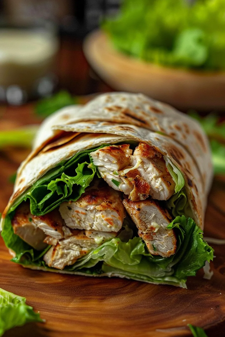 Grilled Chicken Caesar Wrap – Quick & Delicious Lunch! 2 image 1775392559207