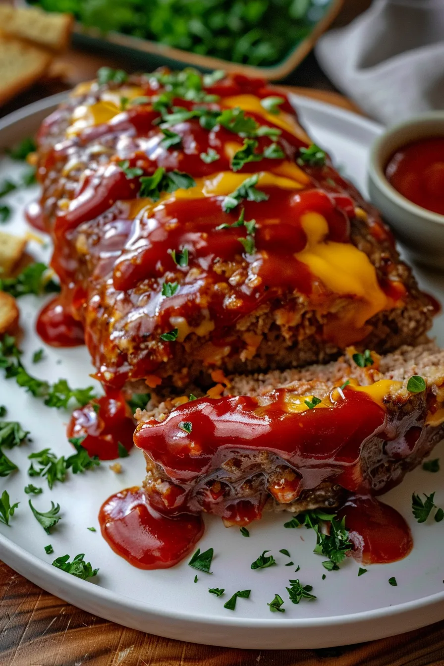 Cheeseburger Meatloaf – Juicy, Cheesy & Perfect Comfort Food! 2 image 1775392762921