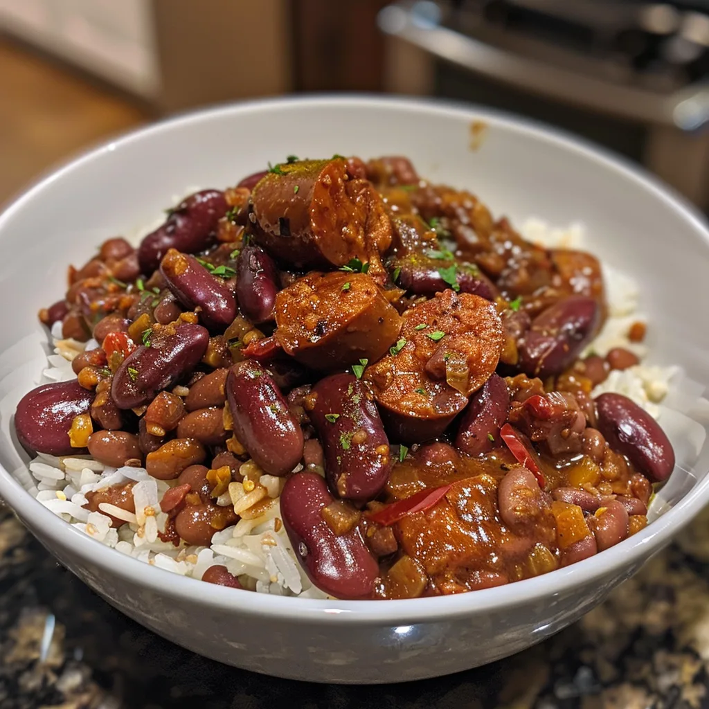 Home 4 Classic Red Beans & Rice – Hearty, Flavorful & Easy!