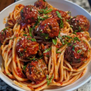 Classic Spaghetti & Meatballs – Restaurant-Style Dinner at Home!