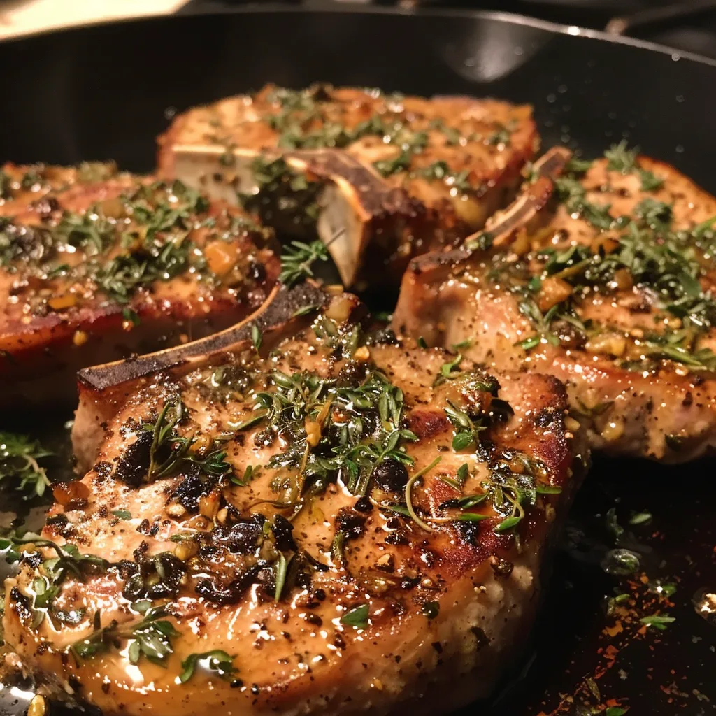 Garlic Herb Pork Chops – Juicy, Flavor-Packed & Easy!