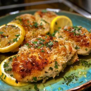 Parmesan Spring Chicken with Lemon & Herbs – Crispy, Juicy & Easy Dinner!