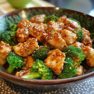 Honey Garlic Chicken with Broccoli – Juicy, Sweet & Healthy!