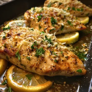 Lemon Parmesan Chicken Breasts – Juicy, Zesty & Easy Weeknight Dinner!