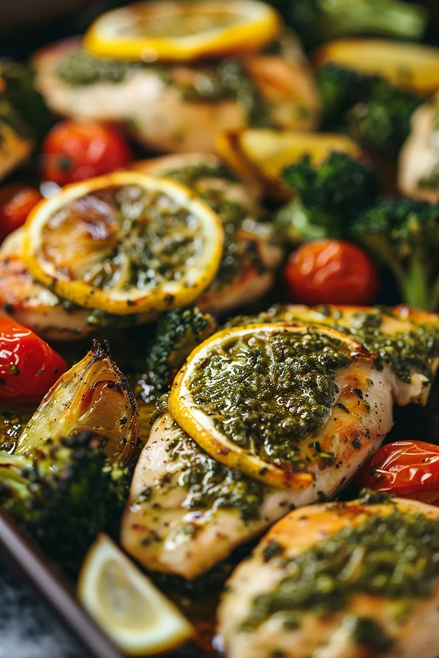 Lemon Pesto Chicken Sheet Pan – Quick, Flavor-Packed & Easy Cleanup! 2 image 1775397974759