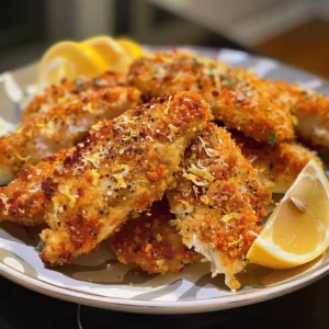 Crispy Lemon Parmesan Chicken Tenders – Kid-Friendly & Delicious! 3 Crispy Lemon Parmesan Chicken Tenders – Kid-Friendly & Delicious!