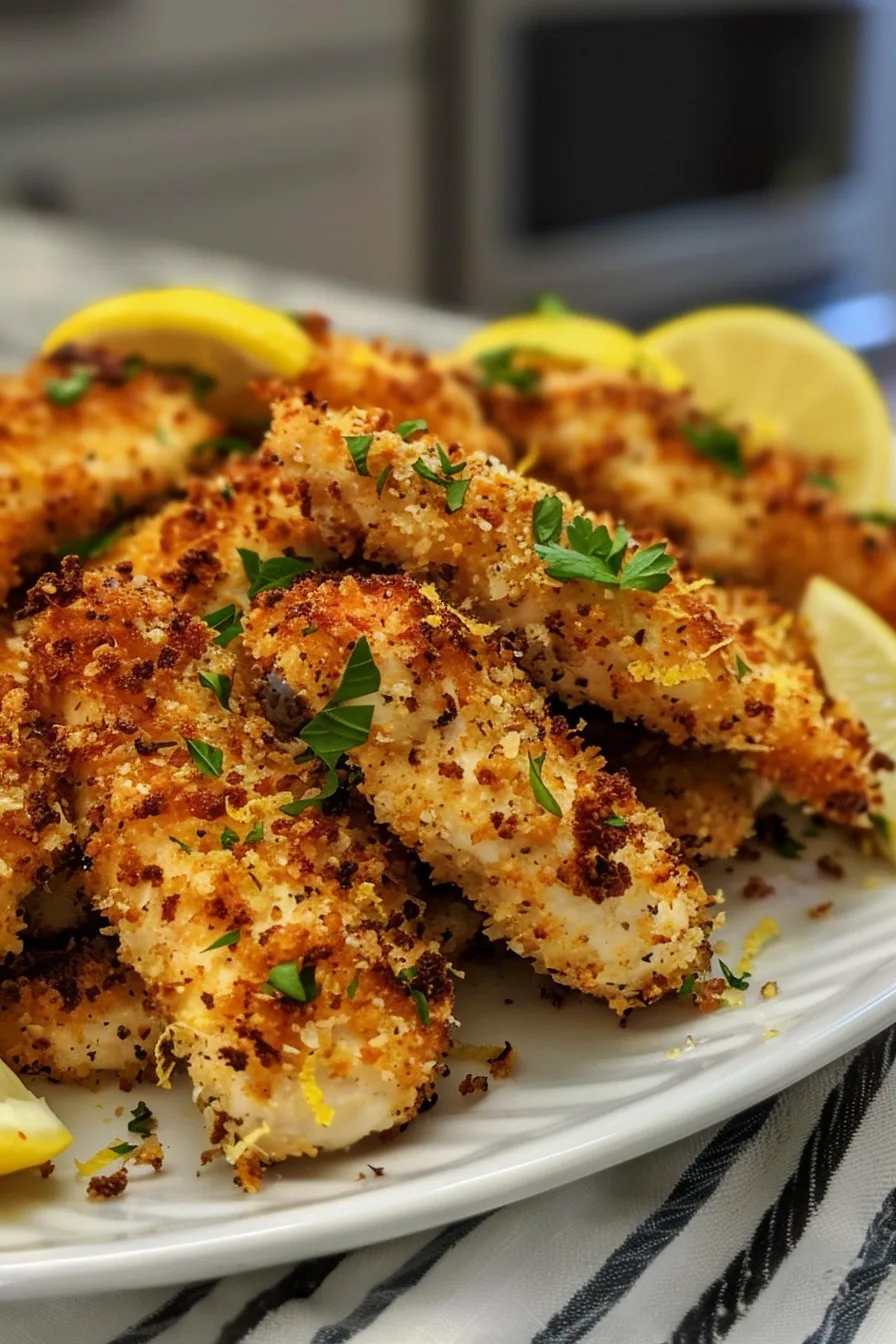 Crispy Lemon Parmesan Chicken Tenders – Kid-Friendly & Delicious! 2 image 1775398000121