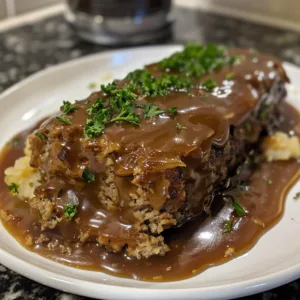 Classic Meatloaf with Brown Gravy – Juicy, Tender & Delicious! 3 Classic Meatloaf with Brown Gravy – Juicy, Tender & Delicious!