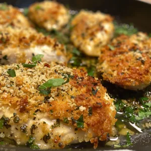 Herb-Crusted Parmesan Chicken – Crispy, Juicy & Flavor-Packed! 3 Herb-Crusted Parmesan Chicken – Crispy, Juicy & Flavor-Packed!