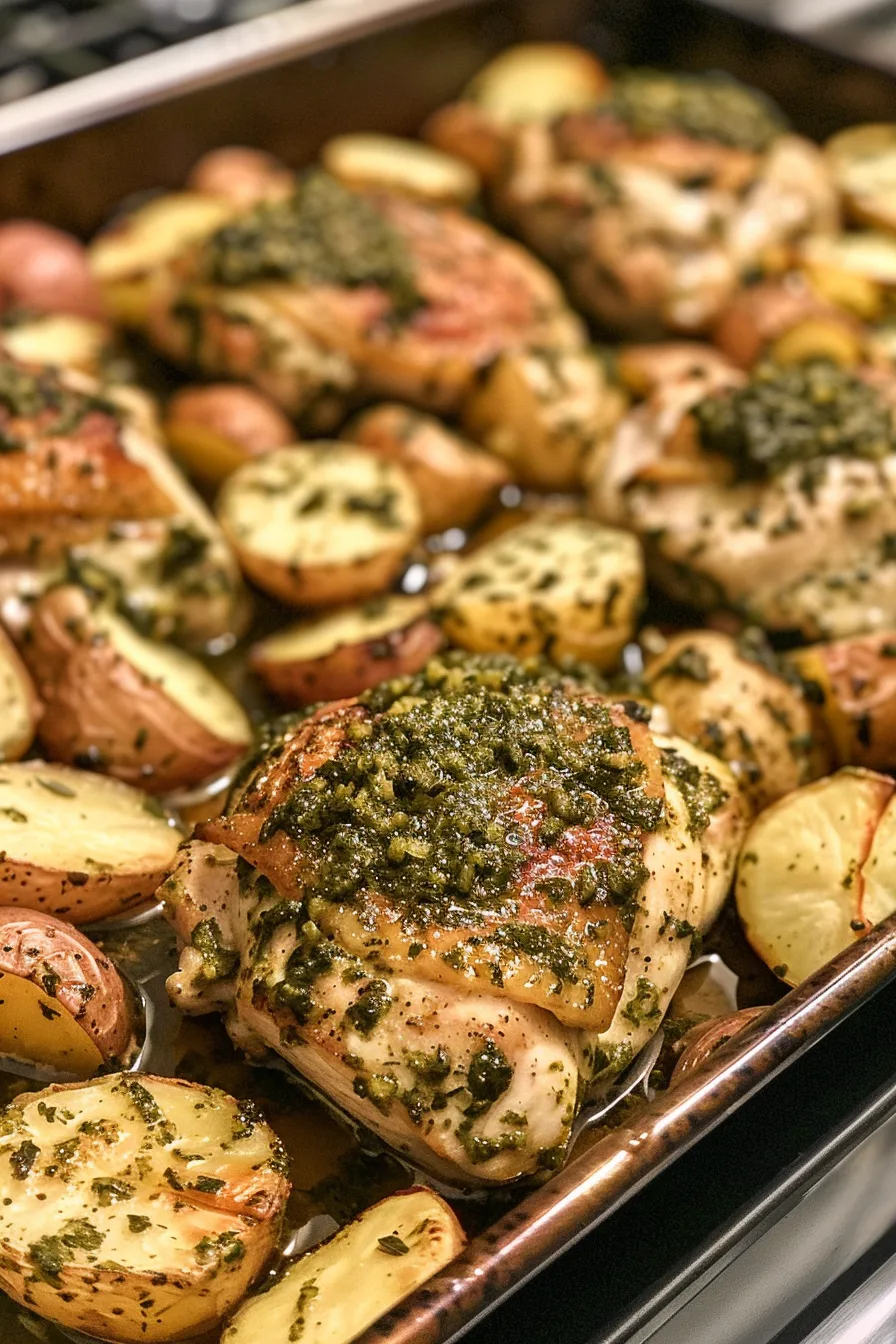 Pesto Chicken & Potatoes – One-Pan, Flavor-Packed Weeknight Dinner! 2 image 1775398600190