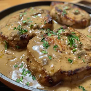 Smothered Pork Chops with Gravy – Juicy, Tender & Comfort Food! 3 Smothered Pork Chops with Gravy – Juicy, Tender & Comfort Food!