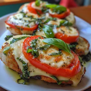 Caprese Bruschetta Chicken – Juicy, Fresh & Cheesy! 3 Caprese Bruschetta Chicken – Juicy, Fresh & Cheesy!