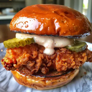 Nashville Hot Chicken Sandwich – Spicy, Crispy & Irresistible!