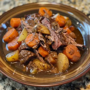 Crock-Pot Pot Roast with Gravy – Tender, Juicy & Comfort Food! 3 Crock-Pot Pot Roast with Gravy – Tender, Juicy & Comfort Food!