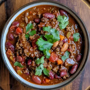 Classic Beef Chili – Hearty, Spicy & Perfect for Weeknights! 3 Classic Beef Chili – Hearty, Spicy & Perfect for Weeknights!