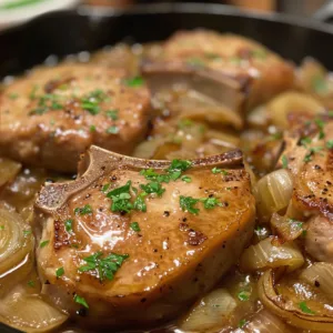 Southern Smothered Pork Chops – Juicy, Tender & Full of Flavor!