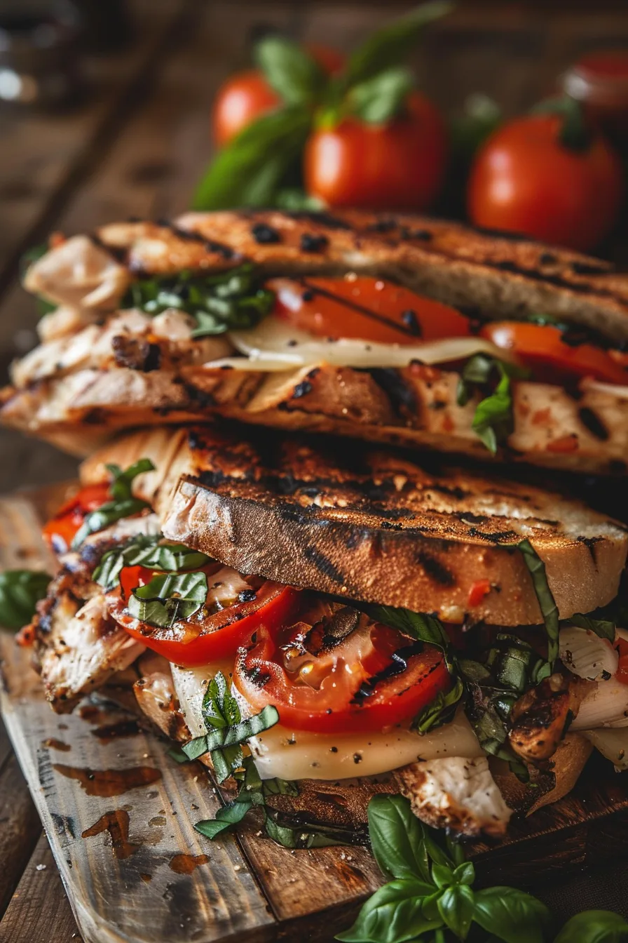 Bruschetta Chicken Sandwich – Juicy, Cheesy & Packed with Flavor! 2 image 1775400711017
