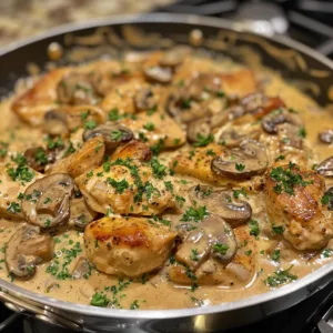 Chicken Stroganoff with Creamy Sauce – Tender, Savory & Delicious! 3 Chicken Stroganoff with Creamy Sauce – Tender, Savory & Delicious!