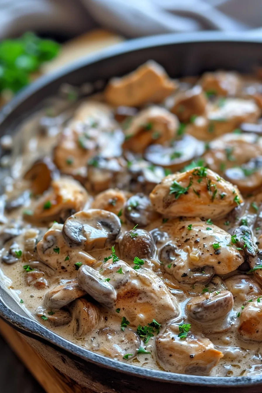 Chicken Stroganoff with Creamy Sauce – Tender, Savory & Delicious! 2 image 1775400901095
