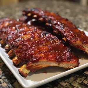 Oven Baked BBQ Ribs – Sweet, Sticky & Tender Every Time!