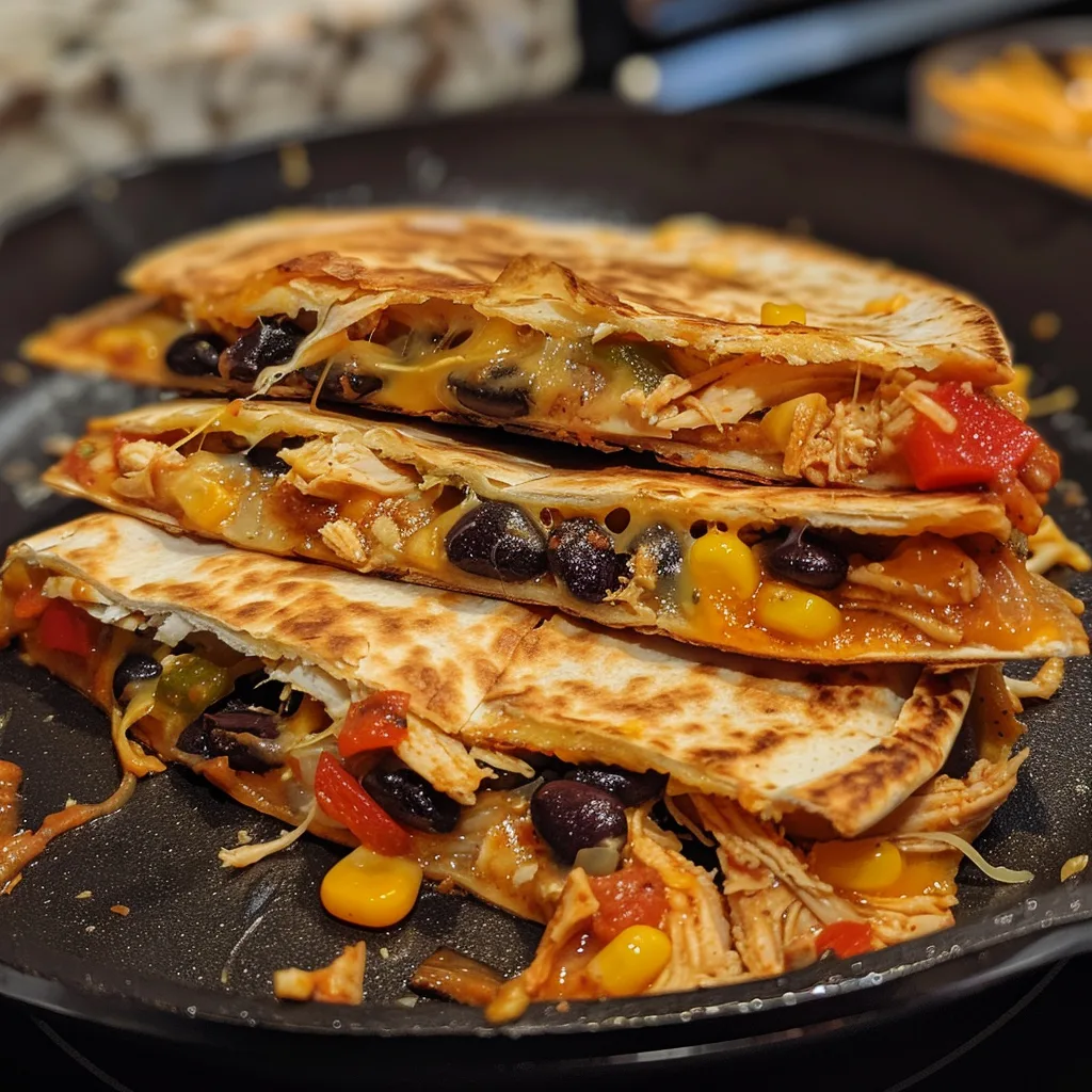 Tex-Mex Chicken Quesadillas – ONE PAN & EASY